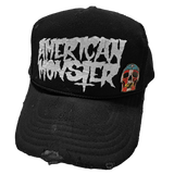Destroyed Hat w/ Skull Pin